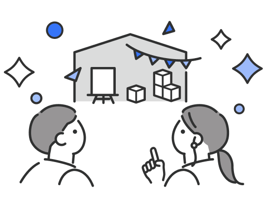 工場祭のイメージイラスト